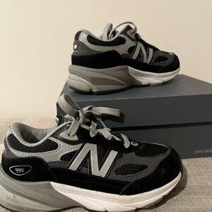 New Balance Kids' Sneakers in Black and Gray